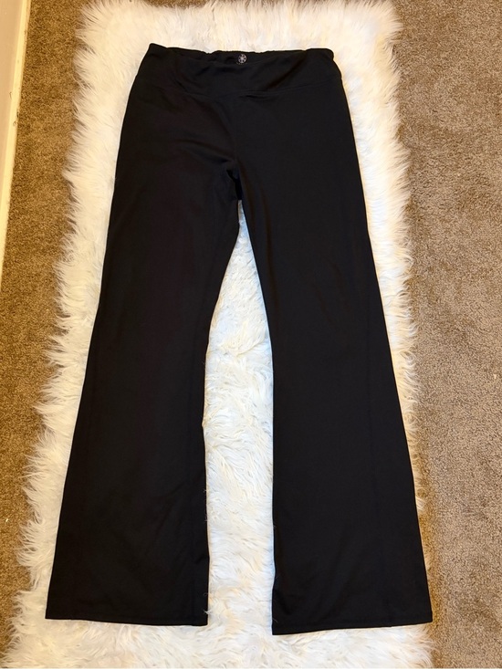 GAIAM Pants - Black Flare Leggings